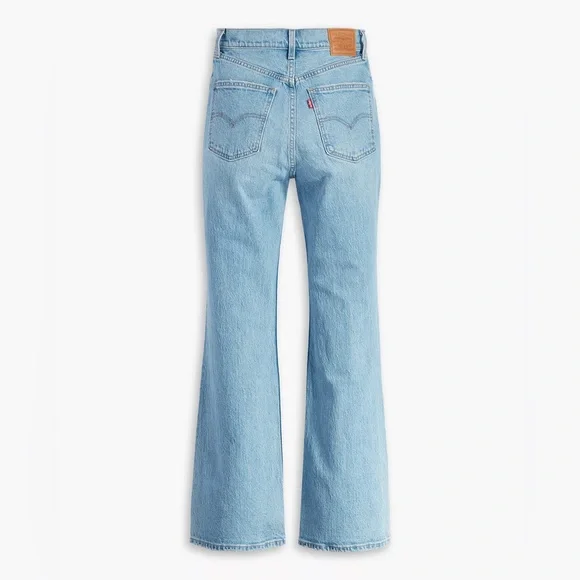 Levi’s 70’s High Flare Women’s Jeans in Light Wash W28L32 - Picture 5 of 6